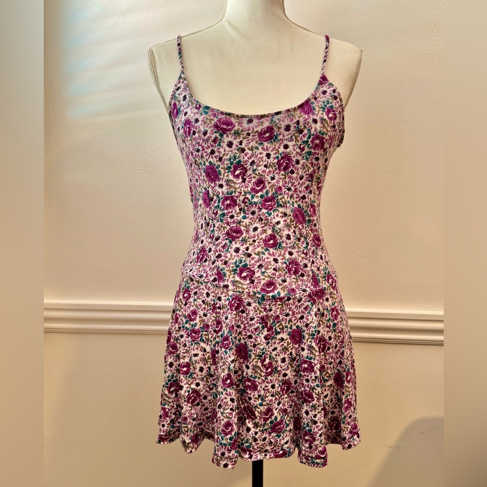 Free People floral mini dress NWT